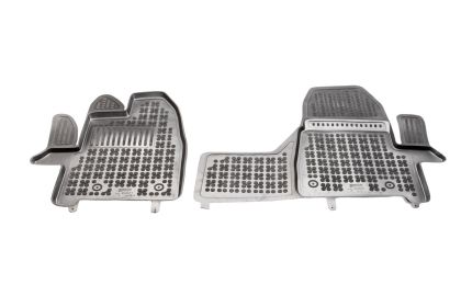 Λαστιχένια πατάκια Rezaw Plast για Ford Tourneo Custom (2018+) - 2 μπροστινά - τύπου σκαφάκι - 2τμχ.