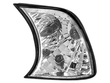 Φλας δίπλα στο φανάρι για BMW E34 (1989-1995) - χρωμίου - σετ 2τμχ.