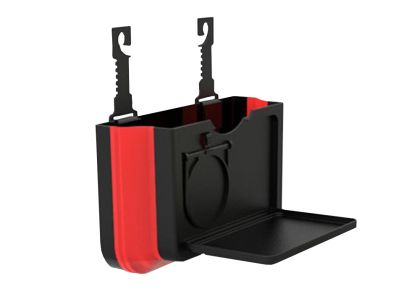 Αναδιπλούμενη ποτηροθήκη και κουτί αποθήκευσης με τραπεζάκι