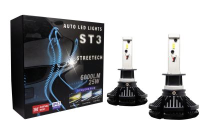 Led λάμπες H1 για μεσαία ή μεγάλα φώτα 1200 lumen , 25W - X3 6000K - 2τμχ.