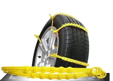 Πλαστικές αλυσίδες  χιονιού για 13", 14", 15", 16"' ζάντες - σετ 10τμχ. για δύο τροχούς