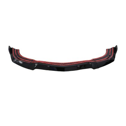 Spoiler εμπρός προφυλακτήρα για Mercedes W204 C-class (2007-2013)- μαύρο γυαλιστερό