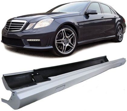 Μαρσπιέ για Mercedes W212 E-Class (2009-) AMG S65 Look