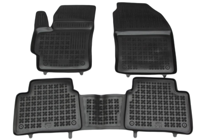 Λαστιχένια πατάκια Rezaw Plast για TOYOTA Corolla (2018-2024) - Wagon,Sedan, all models with Hybrid - τύπου σκαφάκι - 3τμχ.