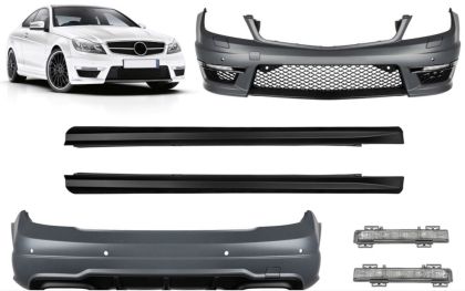 Body kit για Mercedes C- class W204  (2007-2015) C63 AMG Design - Coupe 2D