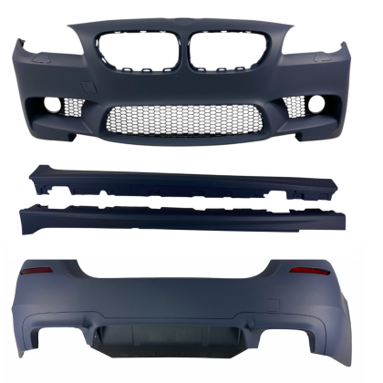 Body kit για BMW F10 (2010+) - M5 design με ανοίγματα για προβολάκια