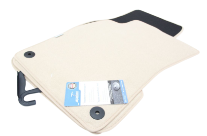 Πατάκια μοκέτα για AUDI A6 C6 (2006+) - μπεζ - 4τμχ.