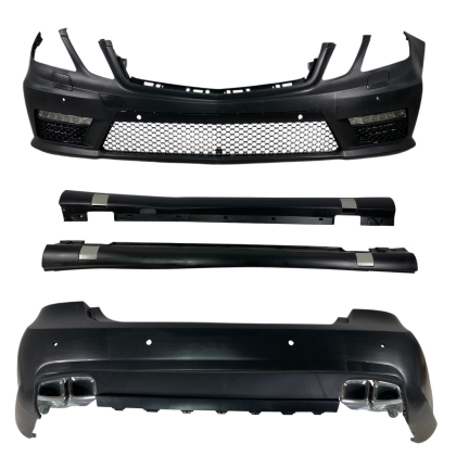 Body kit για Mercedes W212 E-Class (2009-2013) - AMG packet με απολήξεις
