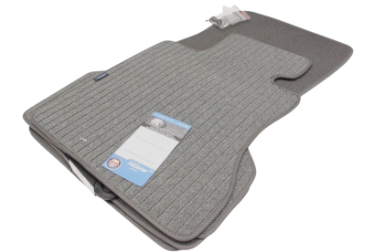 Πατάκια μοκέτα για BMW σειρά 5 E60 / E61 (2003-2010) - γκρι - 4τμχ.