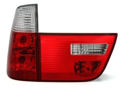 Πίσω φανάρια για BMW X5  (1999-2006) - chrome - σετ 2τμχ.