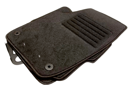 Πατάκια μοκέτα για VW Polo 9N (2001-2009) - με στρόγγυλα κουμπώματα - 4τμχ.