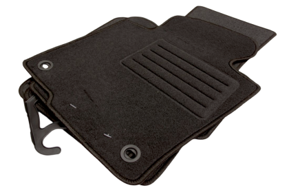 Πατάκια μοκέτα για VW Passat B6 / B7 (2005-2014) με οβάλ κουμπώματα - 4τμχ.