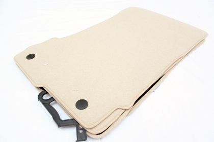 Πατάκια μοκέτα για Mercedes W221 S-Class (2005-2013) - κοντό - μπεζ - 4τμχ.