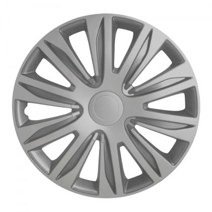 Τάσια αυτοκινήτου WJ-5083-14-A - 14" ιντσών - Ασημί - 4 τμχ.