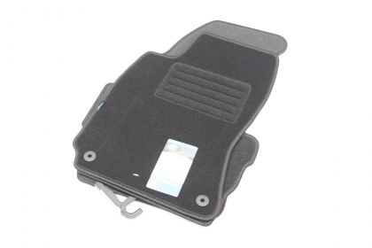 Πατάκια μοκέτα για VW Passat (2001-2005) με πιαστράκια οβάλ - 4τμχ.