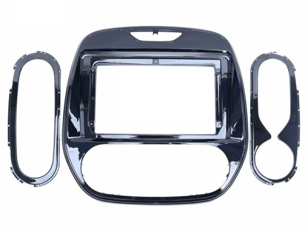 Πρόσοψη, Καλωδίωση & CANbus Box Για Renault Captur 2013-2019 (Facelift) Για Tablet 9"