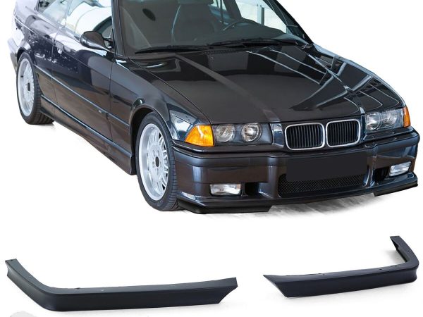 Splitter εμπρός προφυλακτήρα μαύρο ματ - Bmw E36 M3