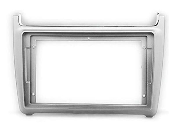 Πρόσοψη, Καλωδίωση & CANbus Box Για VW Polo 2014-2017 Για Tablet 9" (Silver)
