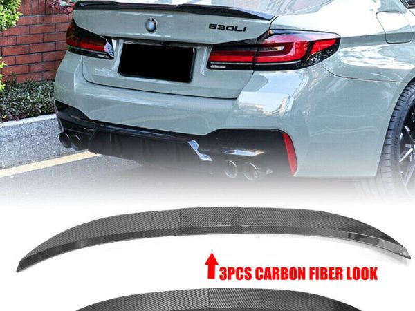 Αεροτομή πλαστικό γυαλιστερό Look carbon universal