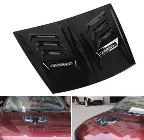 Αεραγωγός για καπό αυτοκινήτου μαύρο γυαλιστερό διακοσμητικός