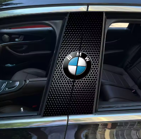 Αυτοκόλλητα κολώνας αυτοκινήτου 2 τεμάχια - Bmw