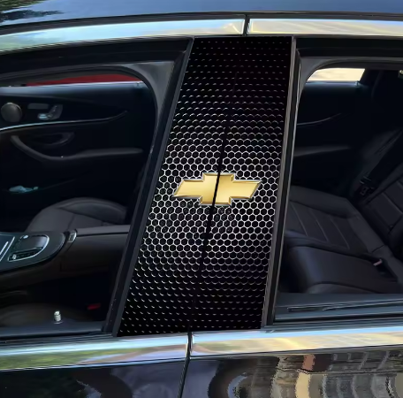 Αυτοκόλλητα κολώνας αυτοκινήτου 2 τεμάχια - Chevrolet