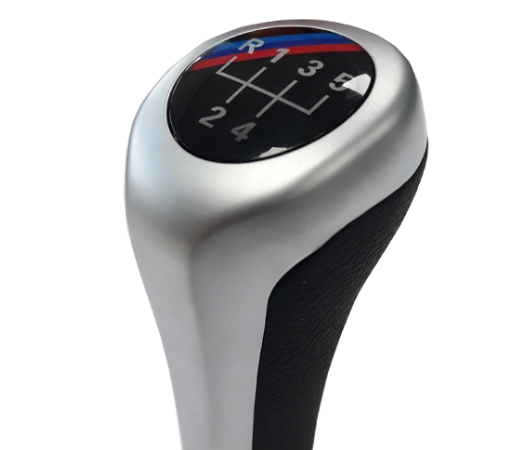 Πόμολο λεβιέ 5 ταχυτήτων ασημί mat - Bmw