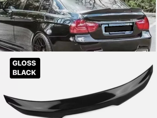 Αεροτομή πορτ μπαγκάζ μαύρο πλαστικό γυαλιστερό - Bmw E90 (2005-2011) M4 style
