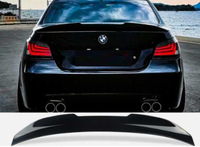 Αεροτομή πορτ μπαγκάζ μαύρο πλαστικό γυαλιστερό - Bmw E60 2003-2010 M4 Style