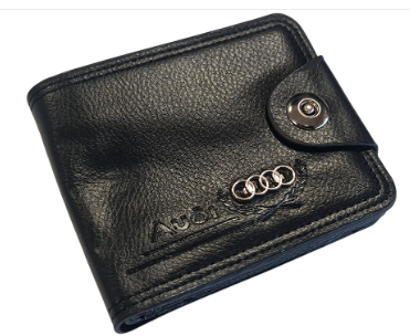 Πορτοφόλι δερματίνη με λογότυπο Audi