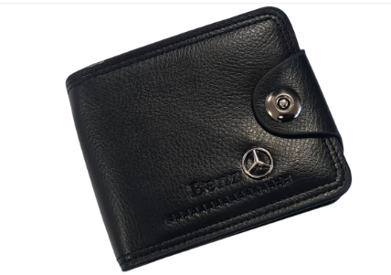 Πορτοφόλι δερματίνη με λογότυπο Mercedes-Benz