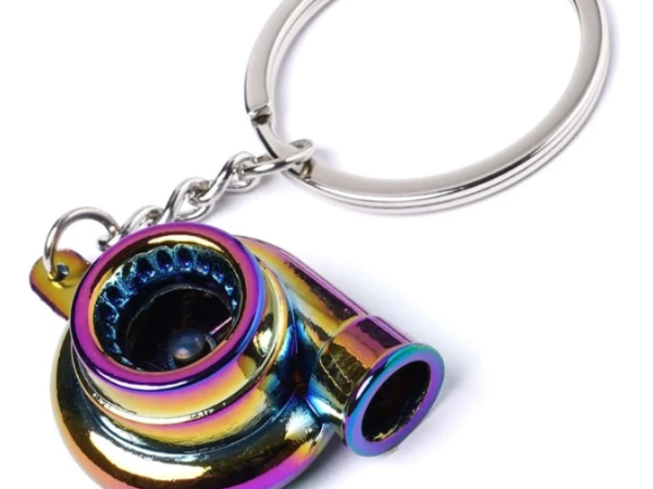 Μπρελόκ κλειδιών με σχέδιο Turbo