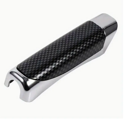 Διακοσμητικό χειροφρένου πλαστικό χρώμιο/look carbon universal