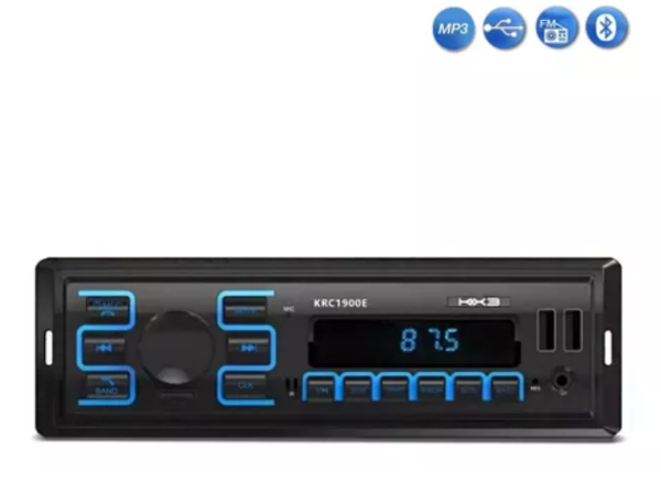 Ραδιόφωνο αυτοκινήτου Mp3 Player Bluetooth Usb Sd Aux Fm 4x25w