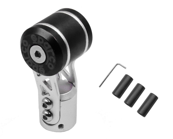 Πόμολο ταχυτήτων αγωνιστικό μαύρο - Sparco