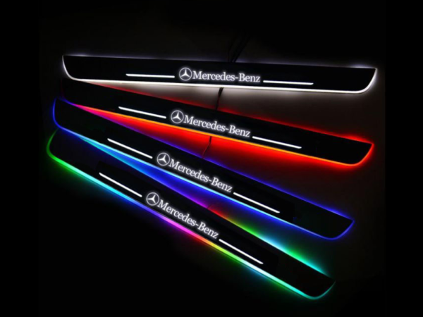 Φωτιζόμενοι εσωτερικού μασπιέ πόρτας led 4 τεμάχια - Mercedes-Benz
