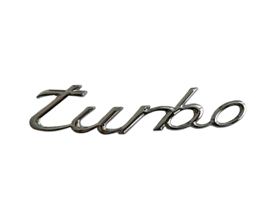 Μεταλλικό αυτοκόλλητο Turbo