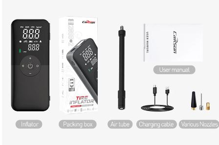 Επαναφορτιζόμενη τρόμπα ελαστικών αυτοκινήτου