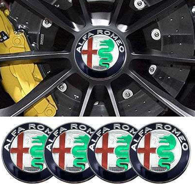 Αυτοκόλλητα για κέντρο ζάντας - Alfa Romeo
