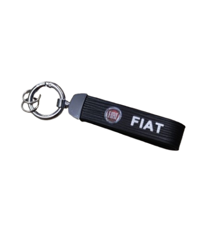 Μπρελόκ μαύρο πλαστικό - Fiat