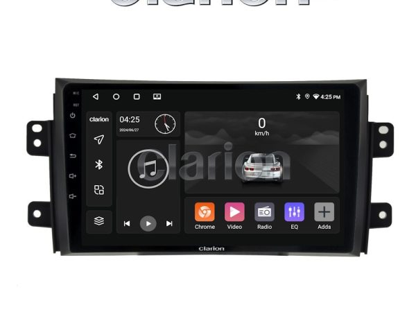 CLARION GL31446 Οθόνη OEM Multimedia Αυτοκινήτου για Fiat Sedici 2005 > 2013 Suzuki SX4 2005 > 2013 (CarPlay/AndroidAuto/BT/GPS/WIFI/GPRS)