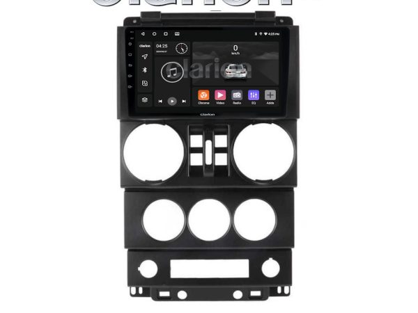 CLARION GL31748 Οθόνη OEM Multimedia Αυτοκινήτου για JEEP WRANGLER 2007 > 2011 (CarPlay/AndroidAuto/BT/GPS/WIFI/GPRS)