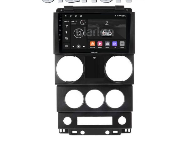 CLARION GL31748C Οθόνη OEM Multimedia Αυτοκινήτου για Jeep Wrangler 2007 > 2011 (CarPlay/AndroidAuto/BT/GPS/WIFI/GPRS)