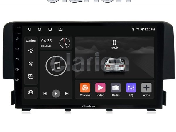 CLARION GL31941 Οθόνη OEM Multimedia Αυτοκινήτου για HONDA CIVIC 2016> (CarPlay/AndroidAuto/BT/GPS/WIFI/GPRS)