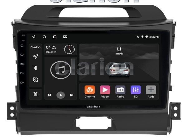 CLARION GL32074 Οθόνη OEM Multimedia Αυτοκινήτου για KIA SPORTAGE 2010>2015 (CarPlay/AndroidAuto/BT/GPS/WIFI/GPRS)