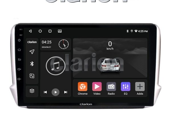 CLARION GL32374 Οθόνη OEM Multimedia Αυτοκινήτου για PEUGEOT 208-2008 2012>  (CarPlay/AndroidAuto/BT/GPS/WIFI/GPRS)