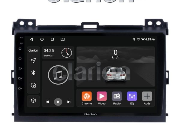 CLARION GL32384 Οθόνη OEM Multimedia Αυτοκινήτου για TOYOTA LANDCRUISER J100 2003>2009   (CarPlay/AndroidAuto/BT/GPS/WIFI/GPRS)