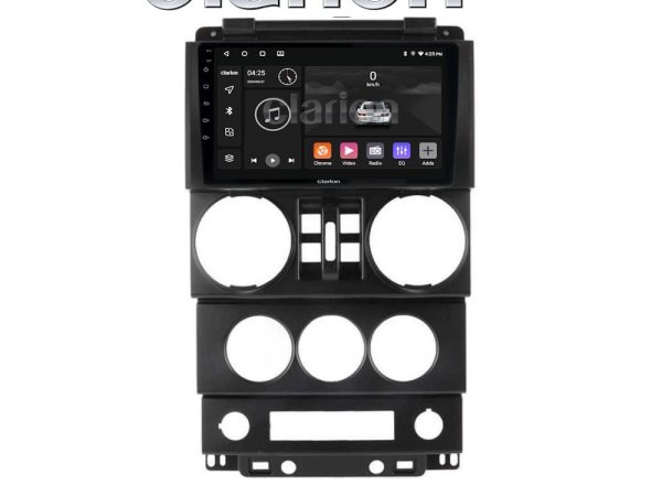 CLARION GL32748 Οθόνη OEM Multimedia Αυτοκινήτου για JEEP WRANGLER 2007 > 2011 (CarPlay/AndroidAuto/BT/GPS/WIFI/GPRS)