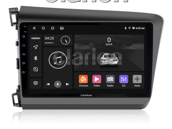 CLARION GL71630 Οθόνη OEM Multimedia Αυτοκινήτου για Honda Civic 2012 > 2016 (CarPlay/AndroidAuto/BT/GPS/WIFI/GPRS)
