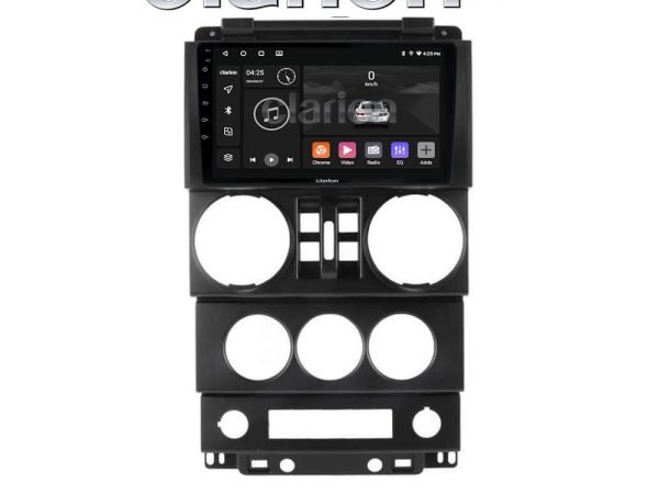 CLARION GL71748 Οθόνη OEM Multimedia Αυτοκινήτου για JEEP WRANGLER 2007 > 2011 (CarPlay/AndroidAuto/BT/GPS/WIFI/GPRS)